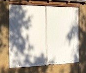 Replacement 80” Sand Stock Sidewall Window Curtains S4152