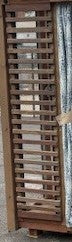 20" Wood Shutters 75" High